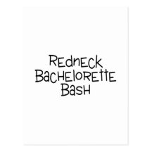 Golpe de Bachelorette del campesino sureño Postal