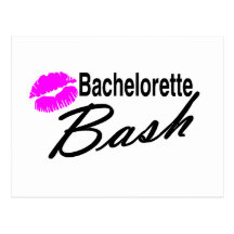 Golpe de Bachelorette Tarjetas Postales