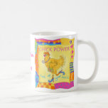 Golpee para arriba su taza del poder con el pie de
