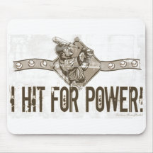 ¡Golpeé para el poder! Mousepad Tapete De Raton