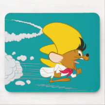 Gonzales rápido que corre en color alfombrillas de ratones