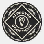 Goodthink aprobó el sistema del pegatina