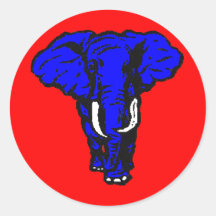 GOP DEL ELEFANTE ETIQUETAS  