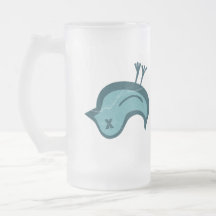Gorjeo muerto taza