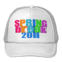 Gorra 2011 de las vacaciones de primavera