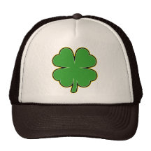 Gorra afortunado de Brown del trébol