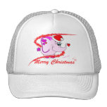 Gorra afortunado de las Felices Navidad del meñiqu