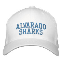 Gorra Alvarado Sharks Gorras De Béisbol Bordadas