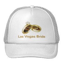 Gorra anillo de diamante" de la novia de Las Vegas
