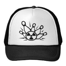 Gorra atómico de los bolos