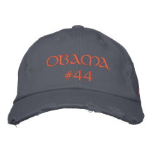 Gorra bordado #44 de Obama Gorra Bordada