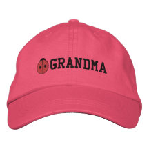 Gorra bordado abuela de la mariquita gorra de béisbol bordada