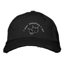 Gorra bordado amante del gato gorro bordado
