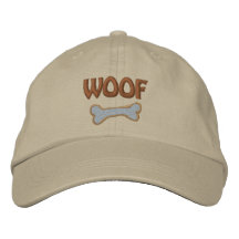 Gorra bordado amante del perro del TEJIDO Gorra De Béisbol