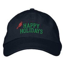 Gorra bordado árbol de navidad gorra de béisbol