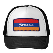 Gorra bordado bandera del efecto de Armenia