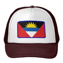 Gorra bordado bandera del efecto de Barbuda