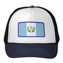 Gorra bordado bandera del efecto de Guatemala