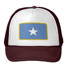 Gorra bordado bandera del efecto de Somalia