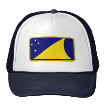 Gorra bordado bandera del efecto de Tokelau