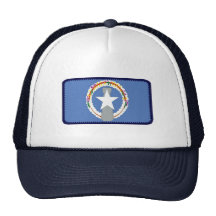 Gorra bordado bandera septentrional del efecto de 
