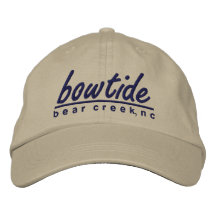 gorra bordado bowtide (de color caqui) gorras bordadas