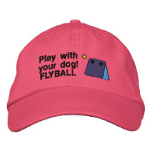 Gorra bordado caja de Flyball Gorra De Béisbol