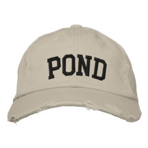 Gorra bordado charca gorra de béisbol