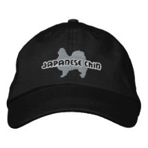 Gorra bordado Chin del japonés de la silueta Gorras De Béisbol Bordadas