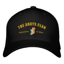 Gorra bordado clan de ANDYS - ningún fondo Gorras De Béisbol Bordadas