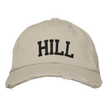 Gorra bordado colina gorra de béisbol