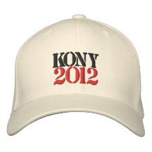 Gorra bordado de KONY 2012 Gorra De Beisbol