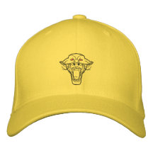 Gorra bordado de la pantera gorras bordadas