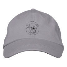 Gorra bordado del dogo gorra bordada
