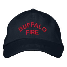 Gorra bordado fuego del búfalo gorra bordada