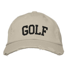Gorra bordado golf gorra de beisbol