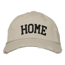 Gorra bordado hogar gorras de beisbol bordadas