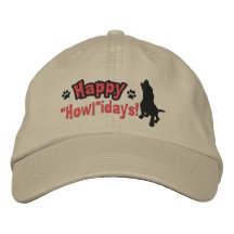 Gorra bordado Howlidays feliz Gorro Bordado