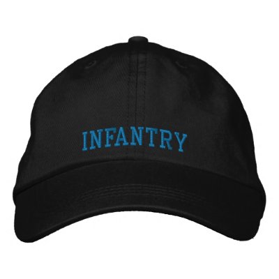 Gorra bordado infantería gorra de beisbol