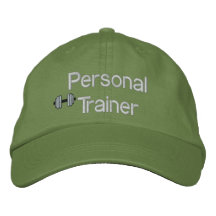 Gorra bordado instructor personal gorras de béisbol bordadas