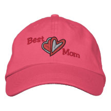 Gorra bordado la mejor mamá gorras de béisbol bordadas