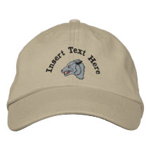 Gorra bordado lobo de encargo gorras bordadas