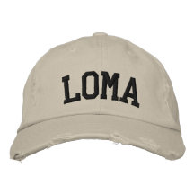 Gorra bordado Loma Gorra De Béisbol