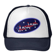 Gorra bordado los E.E.U.U. del efecto de Maryland