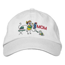 Gorra bordado madre divertida gorra de béisbol bordada