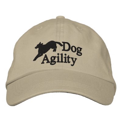 Gorra bordado Malinois del belga de la agilidad Gorros Bordados Gorra bordado Malinois del belga de la agilidad Gorros Bordados
