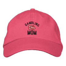Gorra bordado mamá de juego gorra de béisbol bordada