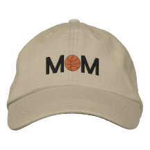 Gorra bordado mamá del baloncesto gorra bordada