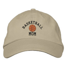 Gorra bordado mamá del baloncesto gorra de béisbol