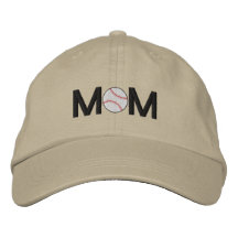 Gorra bordado mamá del béisbol gorra de béisbol bordada